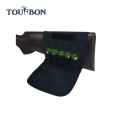 Tourbon En Gros Élasticité Buttstock Munitions Titulaire Sport Gun Tenir 5 Fusils Carabines Cartouches Transporteur